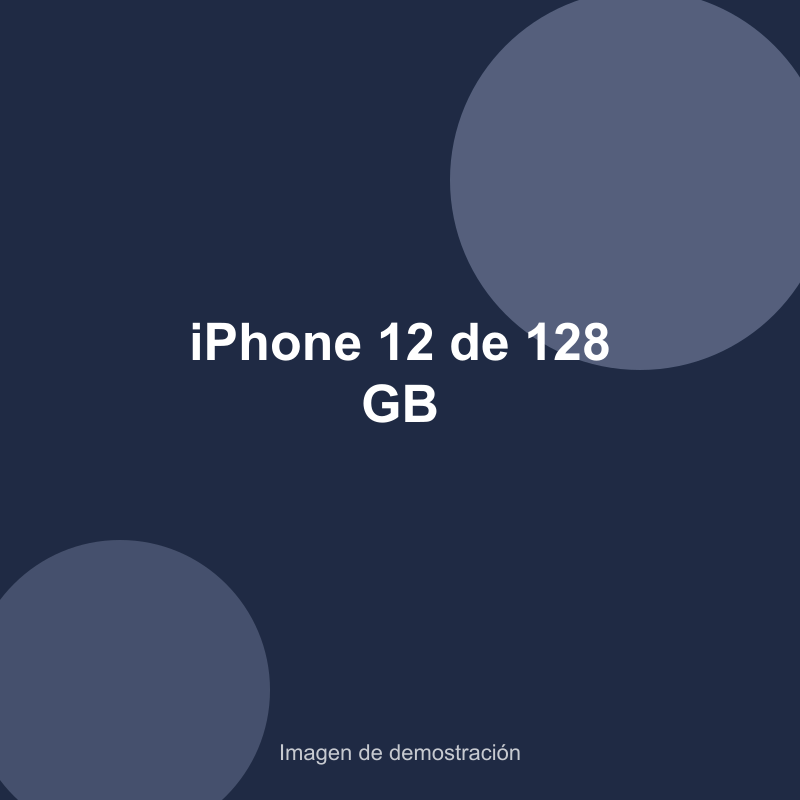 iPhone 12 de 128 GB